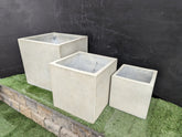 Photo of Campania Laguna Square Planter - Clearance - Marquis Gardens